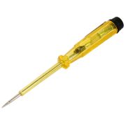 Отвертка индикаторная, 100 - 500 В, желтая ручка, Курс