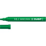 Маркер-краска круглый зеленый МК-200 1мм  ЗУБР