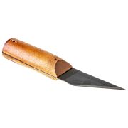 Нож сапожный, деревянная рукоятка, 170мм